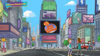 Cliptástico Top 10 Musical de Phineas y Ferb-Card
