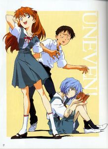 Daily Evangelion Anime Art 1