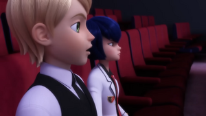 Kagami secretly reunites with Felix at a movie theater