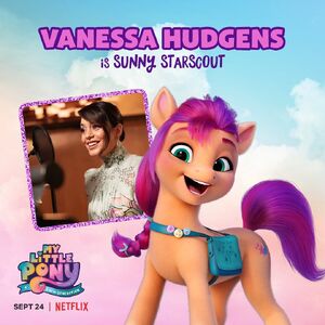 MLP A New Generation - Vanessa Hudgens as Sunny Starscout