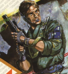 Metal Gear - Solid Snake as he appears in the first Metal Gear game