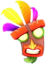 Aku Aku in Crash Bandicoot: Mobile.