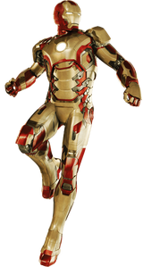 Iron Man's Mark 42 armor.