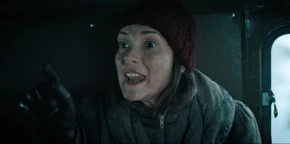 As Hopper questions Yuri, Joyce asks the smuggler if he can really get them back to America when he says they'll never make it out of Russia alive.