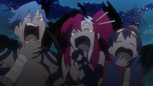 Simon and Kamina and Yoko and Boota Gurren Lagann Opening 1 