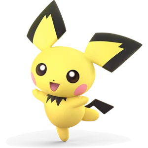 Pichu's artwork of Super Smash Bros. Ultimate.