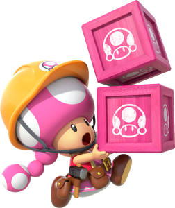 Toadette in Super Mario Maker 2