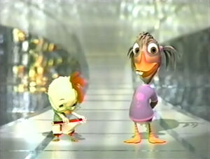 Chicken Little and Abby at Oscars 2006