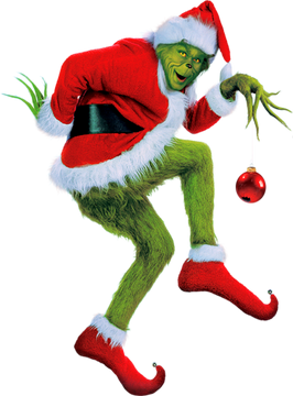 Did you know in the live action movie, the Grinch suit was made from d