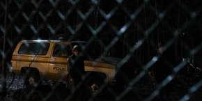 Joyce and Hopper going to break into the lab.