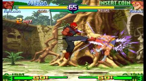 Street Fighter Alpha 3(Zero 3) Expert difficulty Akuma(Gouki) 2 Playthrough