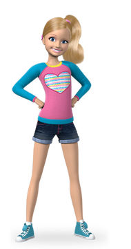 The roberts family barbie top