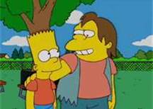 Bart and Nelson