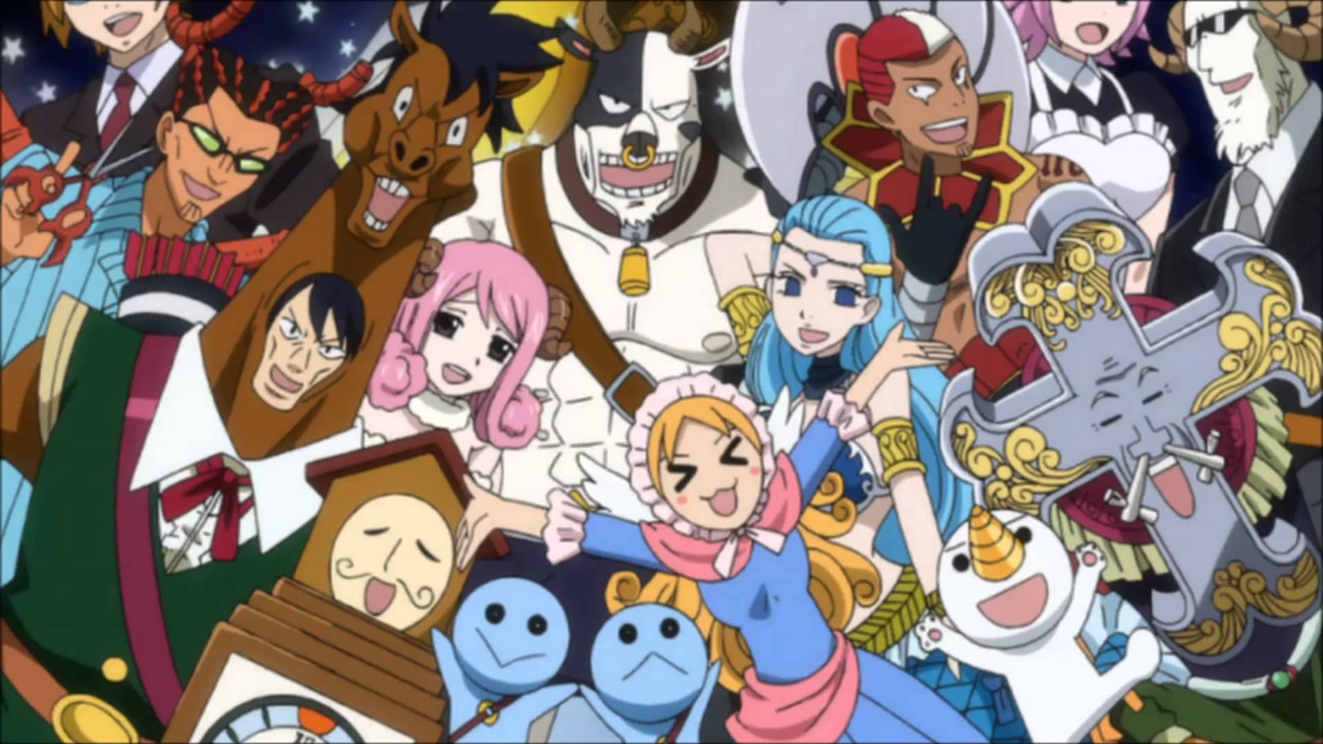 fairy tail celestial spirits