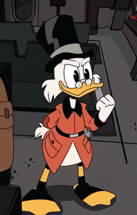 Scrooge McDuck in the DuckTales reboot