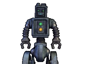 Alphus's idle animation in The Desolate Room.