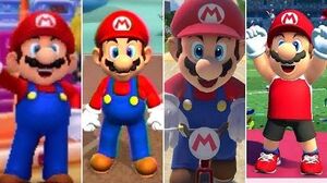 Evolution of Mario in Mario & Sonic at the Olympic Summer Games (2008-2020)
