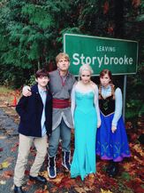 Henry Elsa Anna and Kristoff