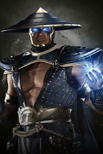 Raiden in injustice 2