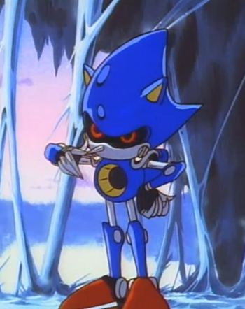 Sonic Boom - Metal Sonic the robot enemy of Sonic