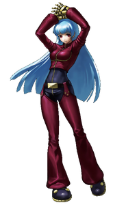 Kula Diamond as seen in King of Fighters XIII