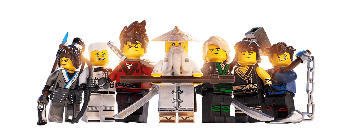 Ninjago characters movie outlet