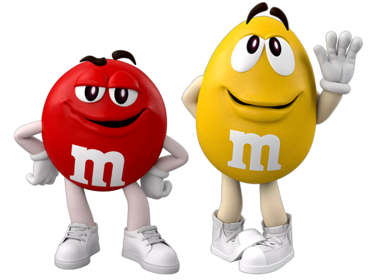 エムアンドエムズ　イースター　レッド&イエロー Amazon.com: Enesco M&M's by Jim Shore Red and Yellow