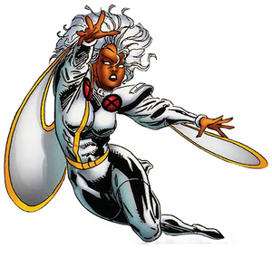 Storm's 90s costume