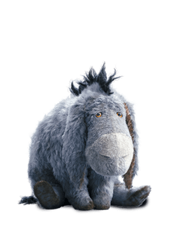 Christopher robin eeyore teddy on sale
