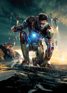 Iron Man in Iron Man 3.