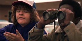 Lucas seeing Max argue with her stepbrother, Billy Hargrove when she arrives at the arcade.