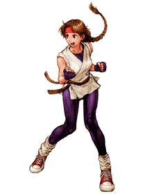 Yuri in Capcom vs SNK 2000