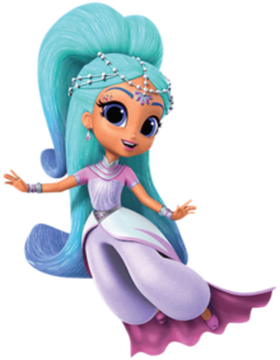 Shimmer and shine samira doll top