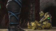 Cyrax defeated