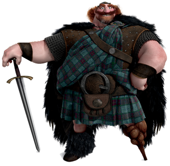 King Fergus render