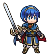 Marth: Altean Prince's sprite in Heroes