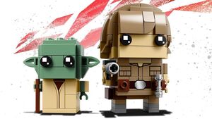 Luke Skywalker (with Yoda) released in Lego Brickheadz.