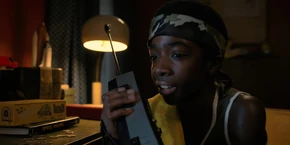 Lucas saying he'd mowed lawns to earn a lot of money.