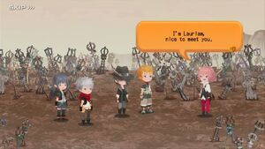 Ventus meets Lauriam.