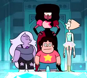 Crystal Gems in Old Intro (2013-2015)