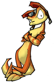 Daxter in Jak II.