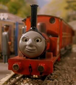 James the Red Engine, Heroes Wiki