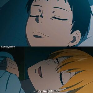 Shinra and Arthur sleep