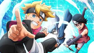 Naruto X Boruto Ninja Voltage Boruto, Mitsuki and Sarada