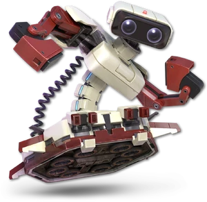 R.O.B. in his Japanese colors in Super Smash Bros. Ultimate.