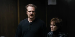 Joyce hearing Hopper explain the terms of his agreement with Brenner.