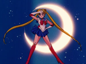 Sailor Moon poses