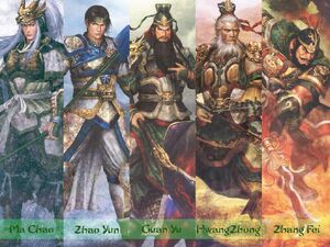 Five Tiger Generals of Shu