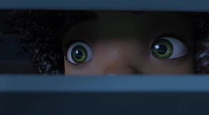 Tip looks out of the apartment window