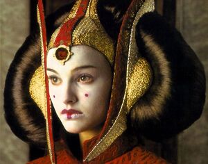 Queen Amidala regal gown